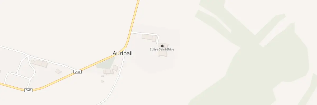 Plan du 1 Chateau d’Auribail à Auribail