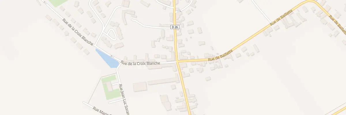Plan du 44 Rue du Docteur Taugourdeau à Tremblay-les-Villages