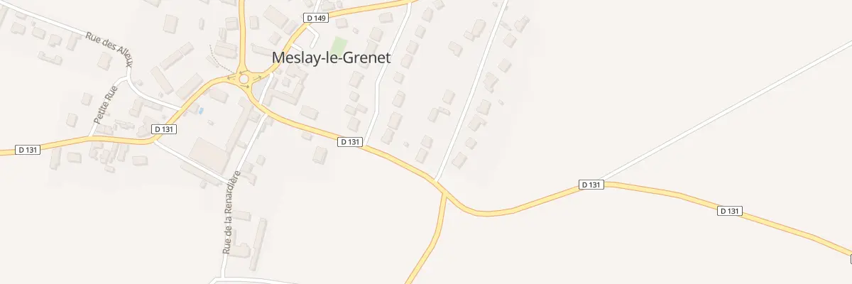 Plan du 14 Rue de la Pierre d’Aulmont à Meslay-le-Grenet