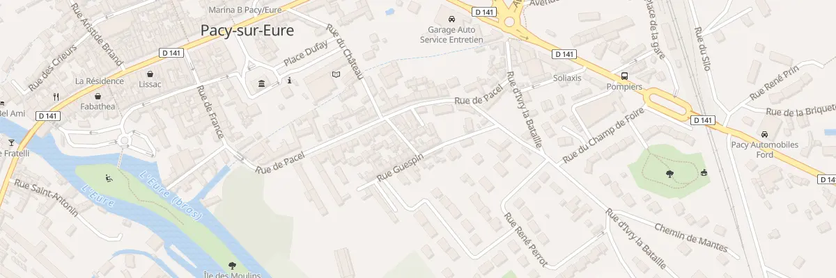 Plan du 3 Rue Guespin à Pacy-sur-Eure