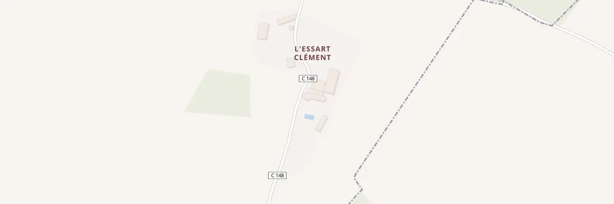 Plan du 3 Che de l’Essart Clement à La Boissière
