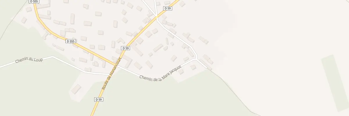 Plan de Che de la Mare Jacquot à Mouettes
