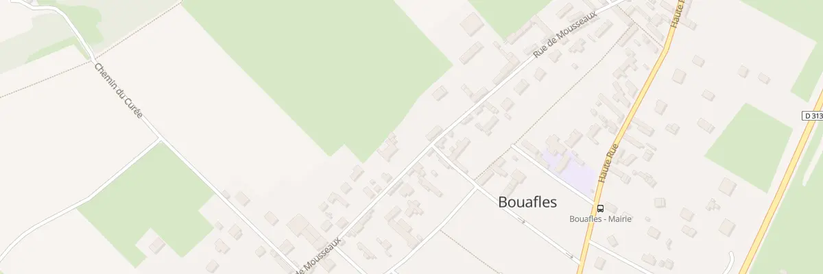 Plan du 12 Rue de Mousseaux à Bouafles