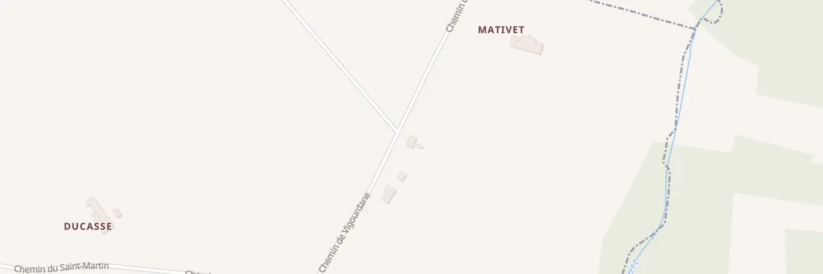 Plan du 71A Mativet à Beaumont-sur-Lèze