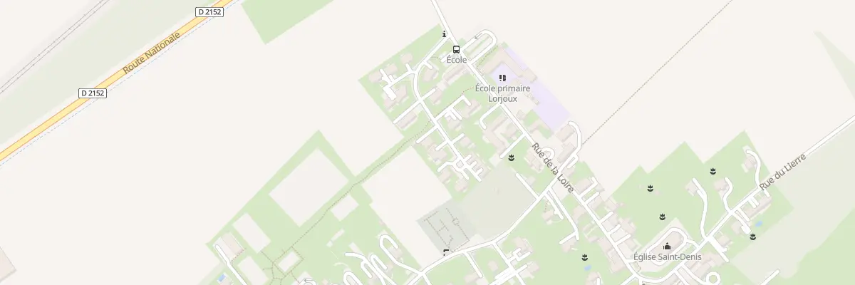 Plan du 121 Rue des Ouches à Saint-Denis-sur-Loire