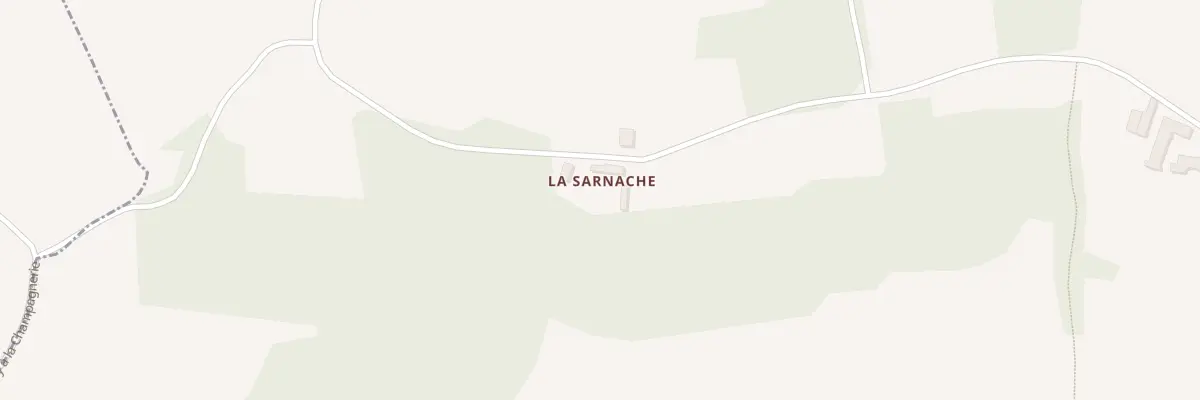 Plan du 5061 La Cote de la Sarnache à Rivarennes