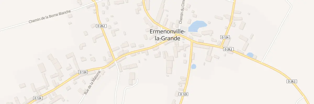 Plan du 10 Rue Saint-martin à Ermenonville-la-Grande