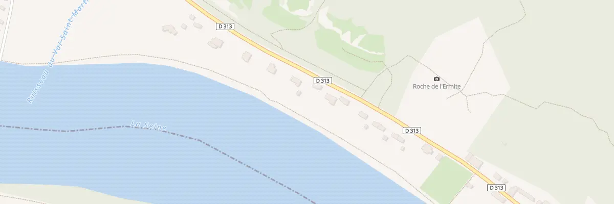 Plan du 35B Rte des Falaises aux Andelys