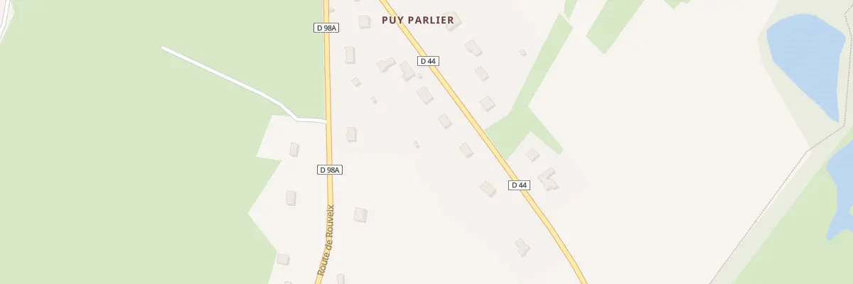 Plan du 10 Rte d’Aureil à Saint-Just-le-Martel