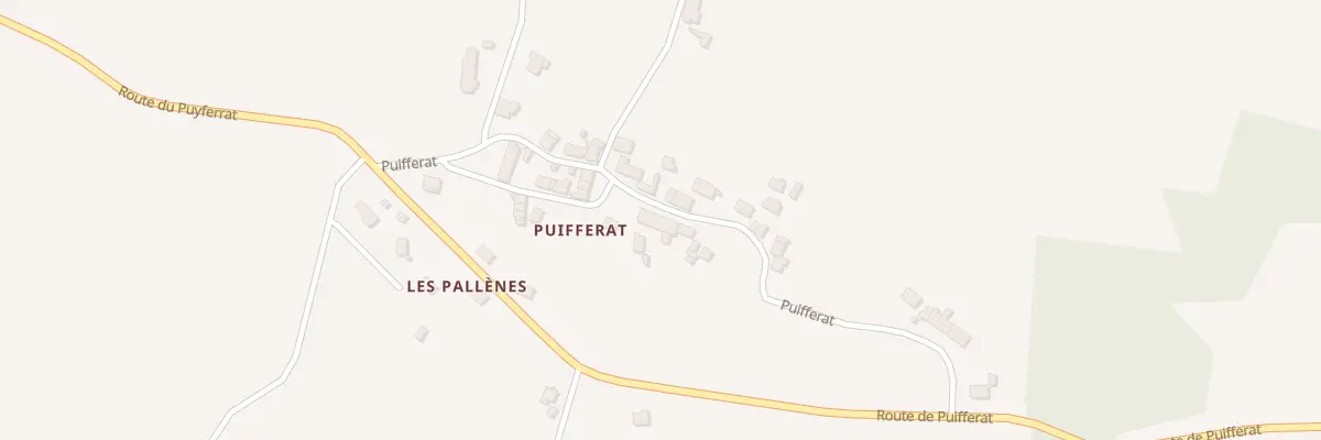 Plan du 32A Puifferat à Saint-Sulpice-les-Feuilles