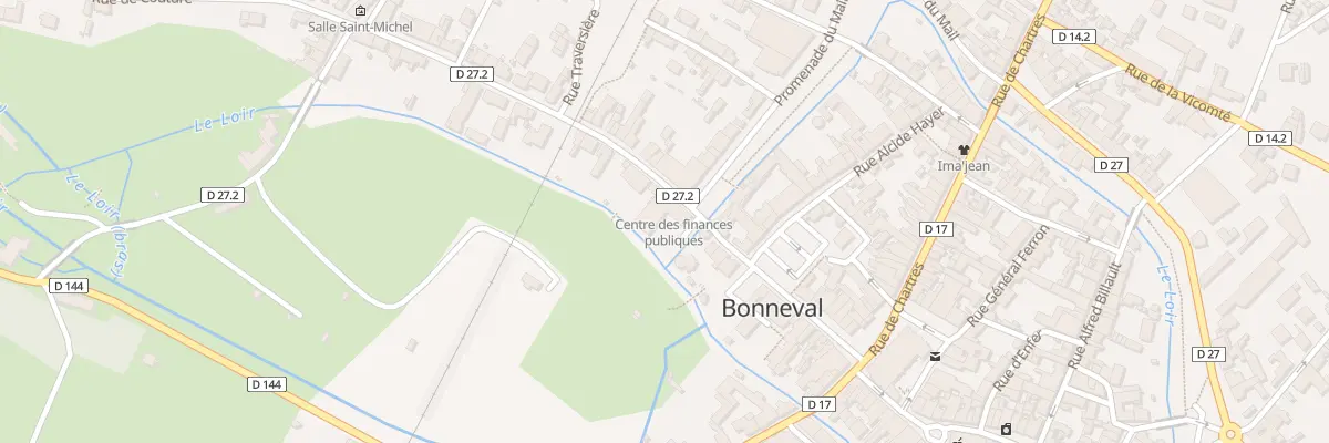 Plan du 1 Rue Saint Michel à Bonneval