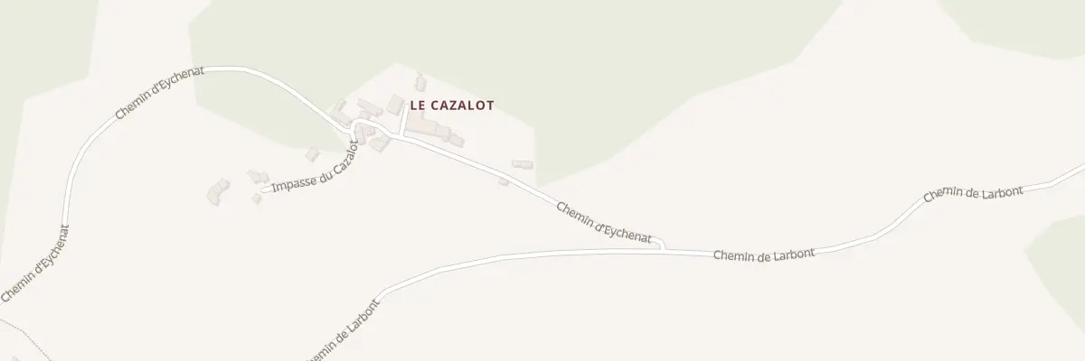 Plan du 53 Eychenat à Esplas-de-Sérou
