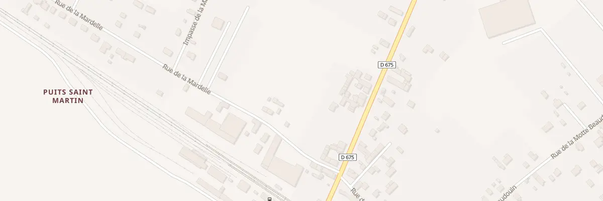 Plan du 16 Rue de la Mardelle à Bouffry