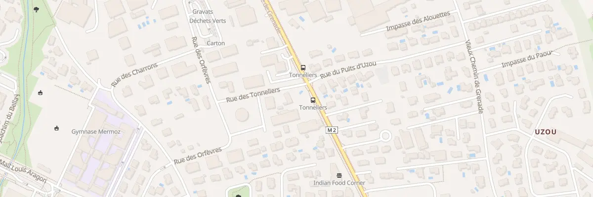 Plan du 225 Rte de Grenade à Blagnac
