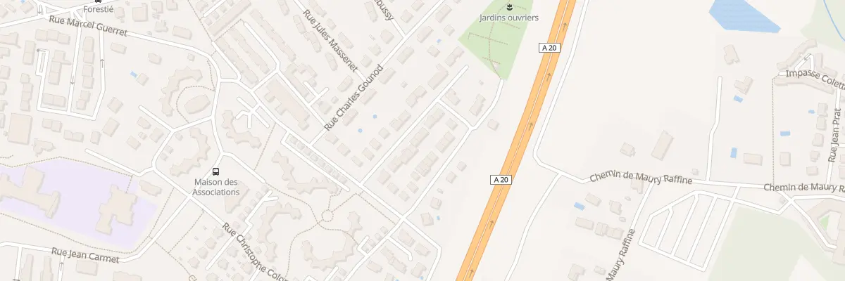 Plan du 16 Rue Descartes à Montauban