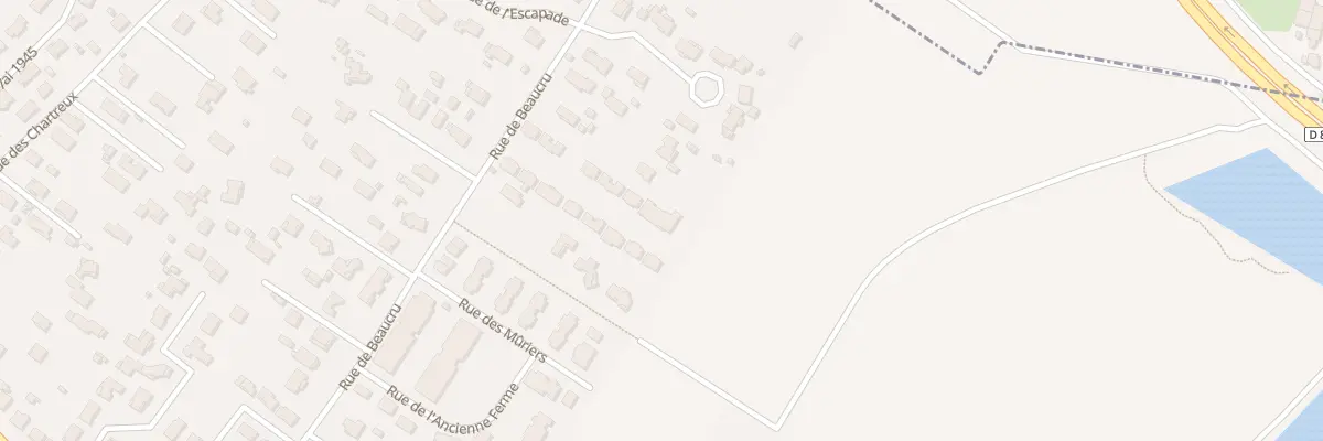 Plan du 42 Rue de Beaucru à Roquettes