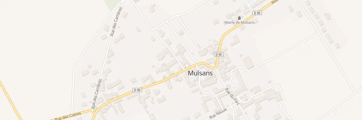 Plan du 2 Rue du Cimetière à Mulsans