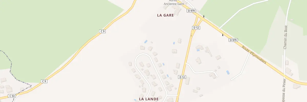 Plan du 14 Rue de la Lande à Aureil