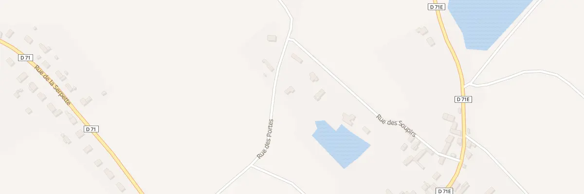 Plan du 12 Rue des Portes à Fains