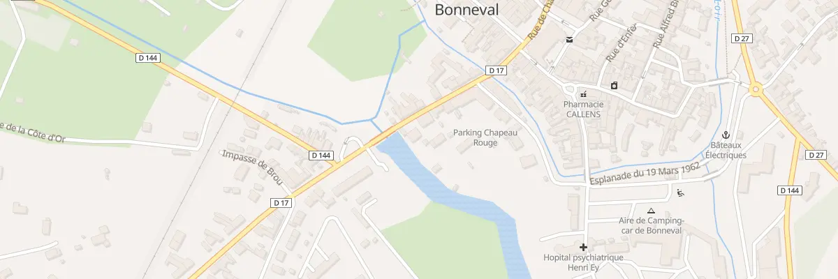 Plan du 19 Rue de la Résistance à Bonneval