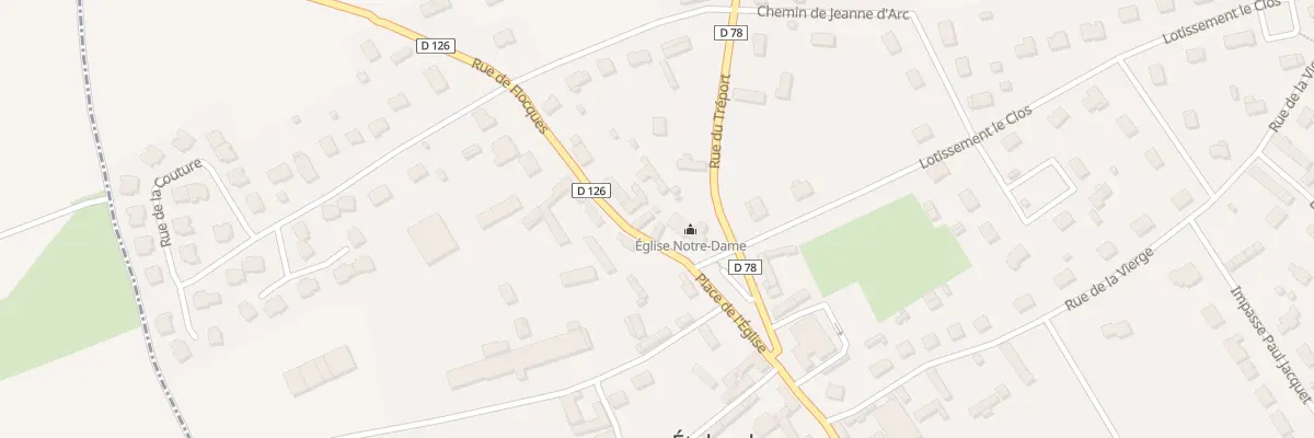 Plan du 5014 Le Village à Étalondes