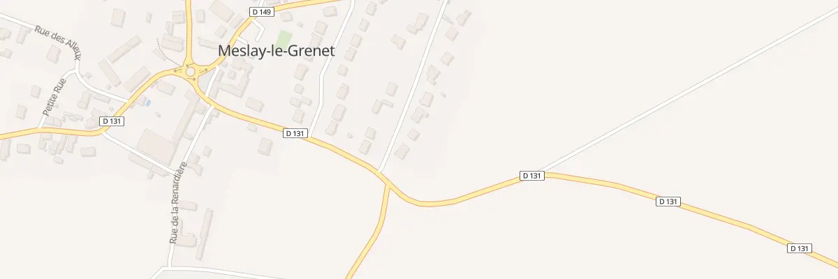 Plan du 13 Rue de la Pierre d’Aulmont à Meslay-le-Grenet