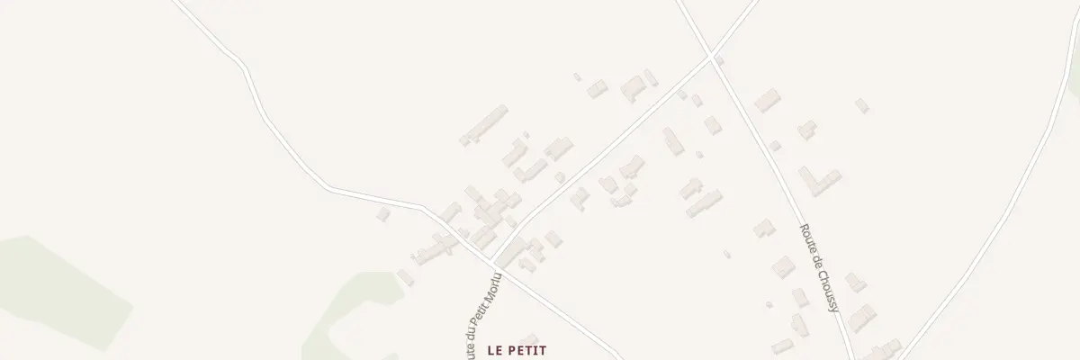Plan du 16 Rte du Petit Morlu à Saint-Romain-sur-Cher