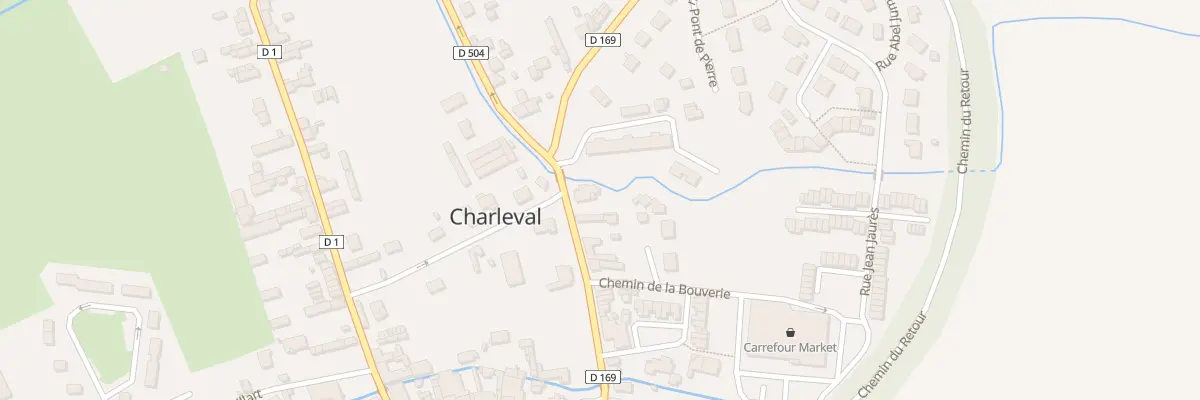 Plan du 28 Rue du Pont de Pierre à Charleval