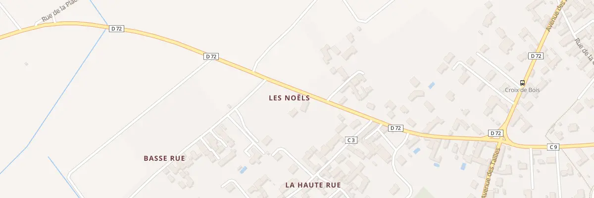 Plan du 2 Av des Noëls à Vineuil