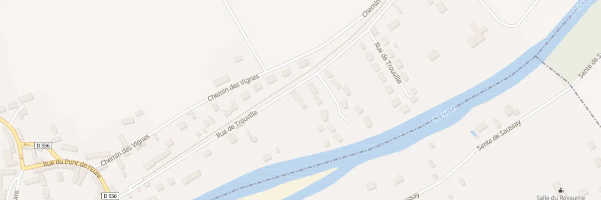 Plan du 8 Rue de Trouville à Croth