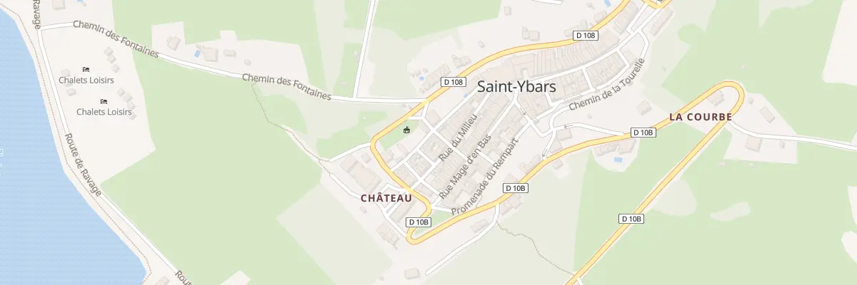 Plan du 3 Rue des Noguères à Saint-Ybars