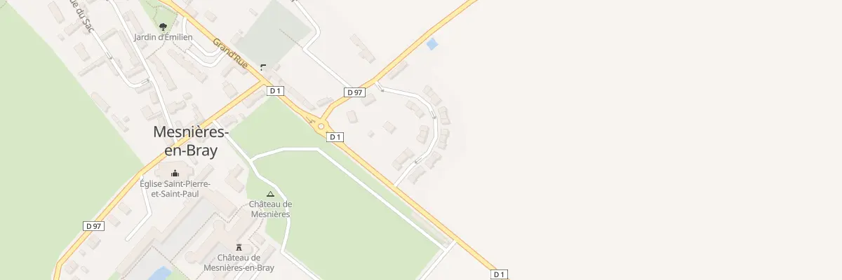 Plan du 8 Le Dessus de Mesnières à Mesnières-en-Bray