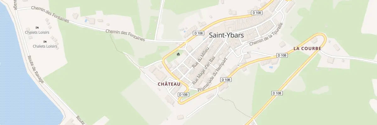 Plan du 5 Rue des Noguères à Saint-Ybars