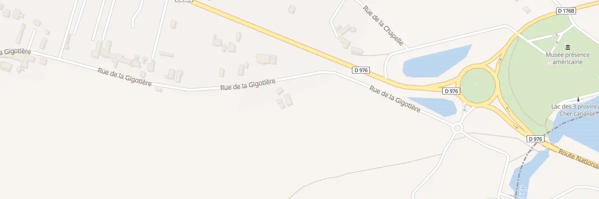 Plan du 4 Rue de la Gigotiere à Noyers-sur-Cher