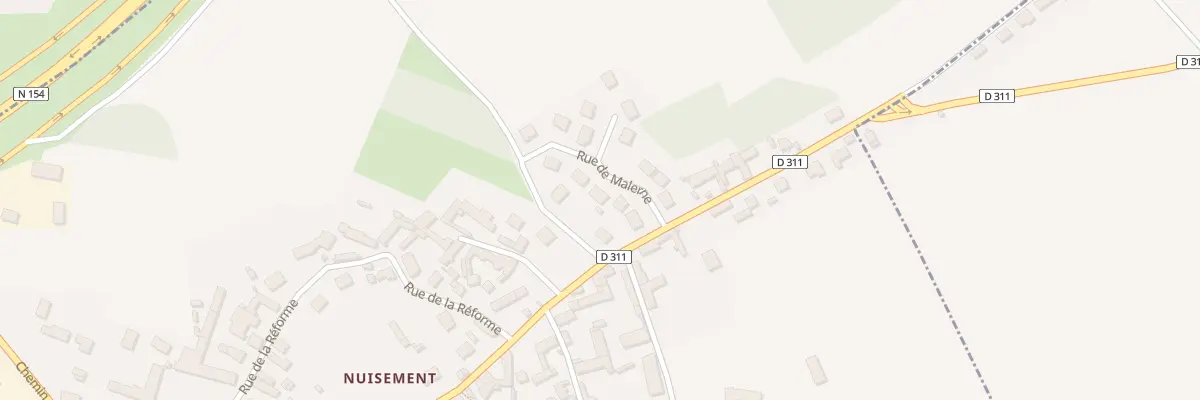 Plan du 5 Rue de Malerne à Vernouillet