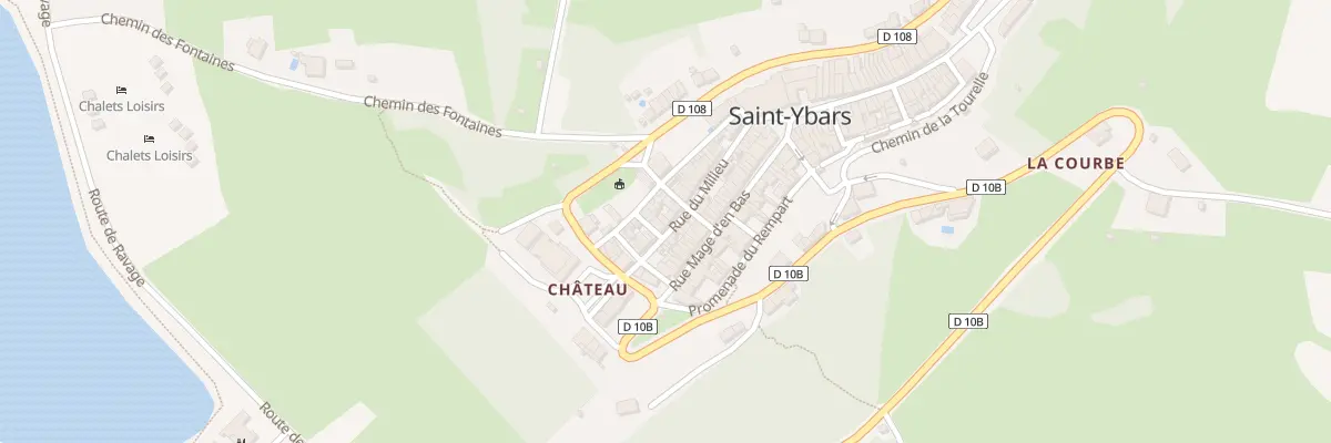 Plan du 36 Rue du Milieu à Saint-Ybars