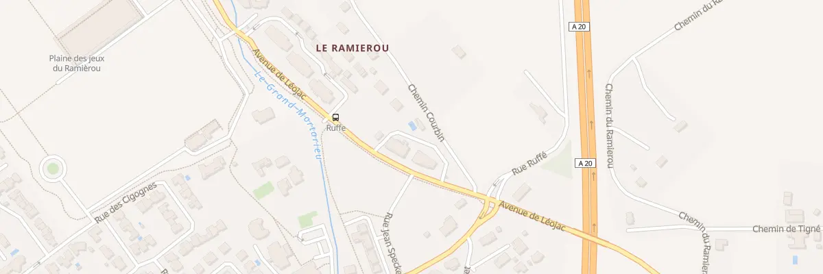 Plan du 719 Av de Léojac à Montauban
