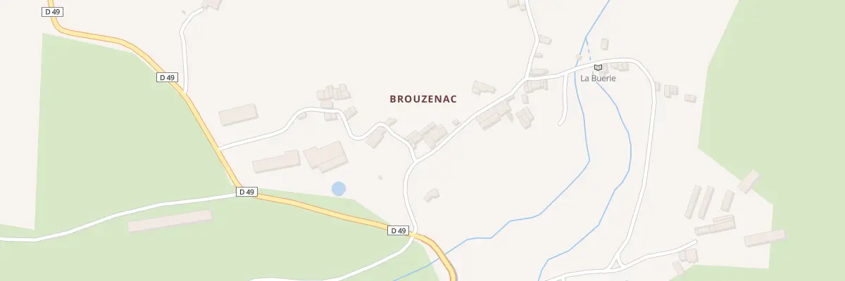 Plan du 414 Brouzenac à La Bastide-de-Sérou