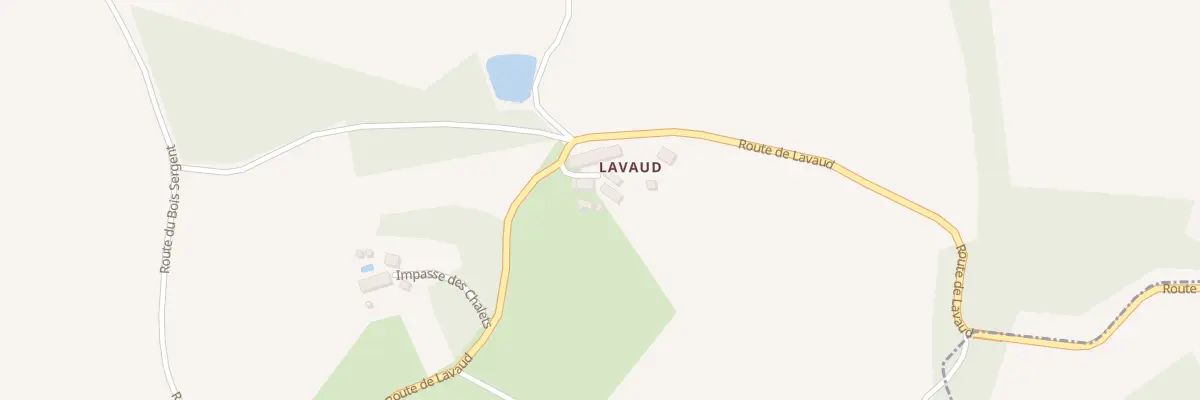 Plan du 5043 Lavaud à Lascaux