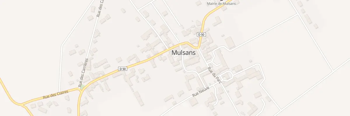 Plan du 2 Rue de la Place à Mulsans