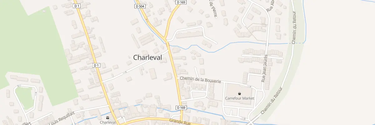 Plan du 26B Rue du Pont de Pierre à Charleval