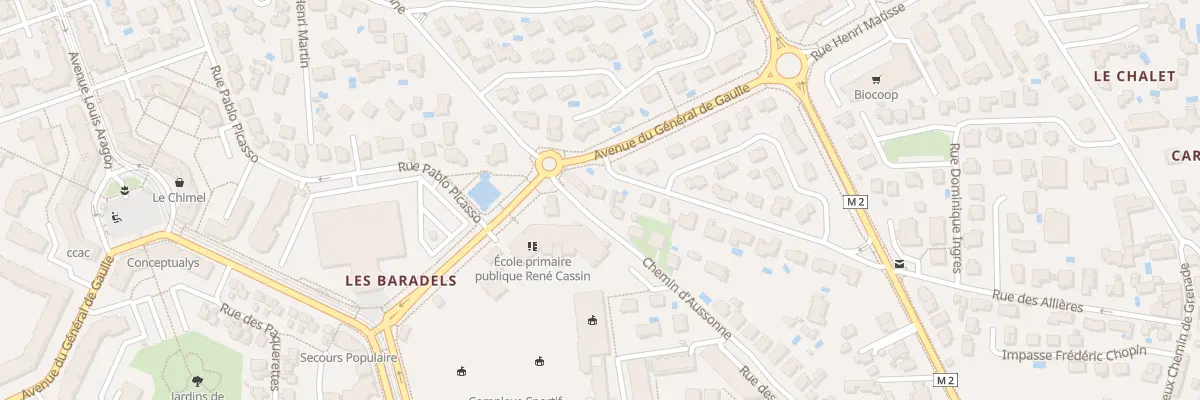 Plan du 70 Che d’Aussonne à Blagnac