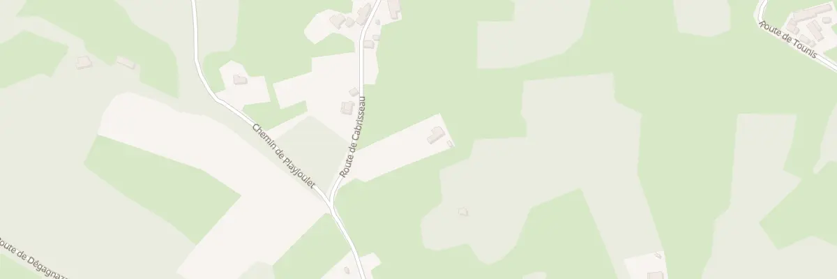 Plan du 242 Rte de Cabrisseau à Uzech