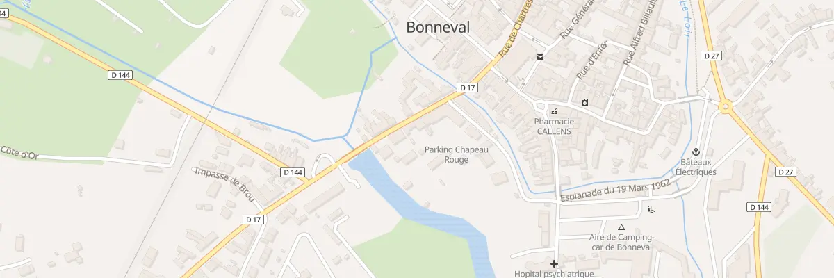 Plan du 13 Rue de la Résistance à Bonneval