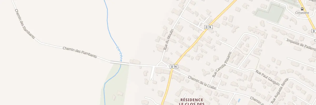 Plan du 24 Rue du Moulin à Lagardelle-sur-Lèze