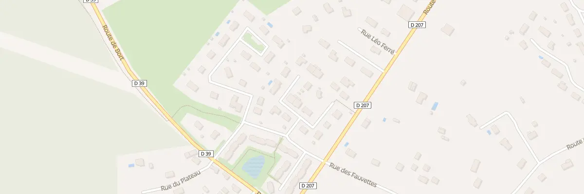 Plan du 9A Rue Gay Lussac à Saint-Priest-Taurion