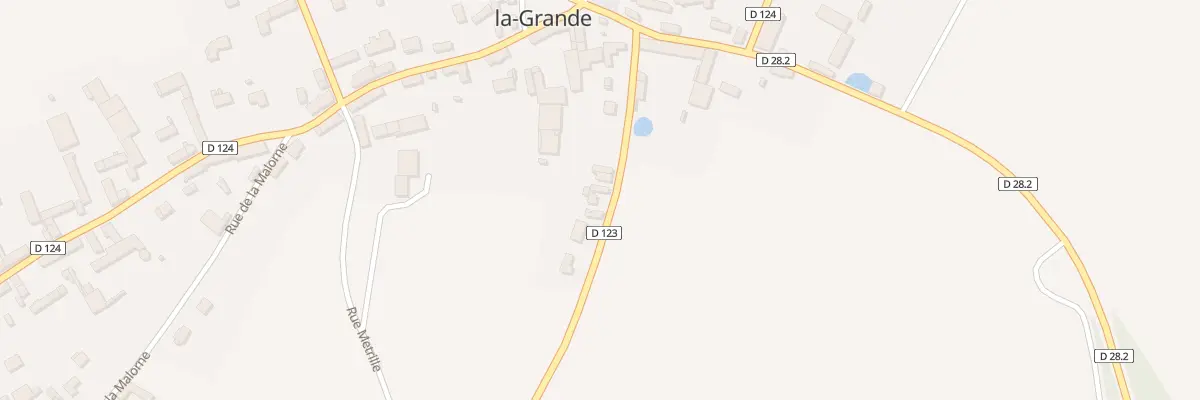 Plan du 10 Rue du Moulin Chu à Ermenonville-la-Grande