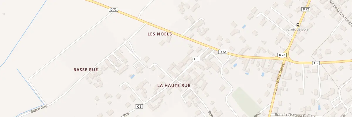 Plan du 99 Rue de la Haute Rue à Vineuil
