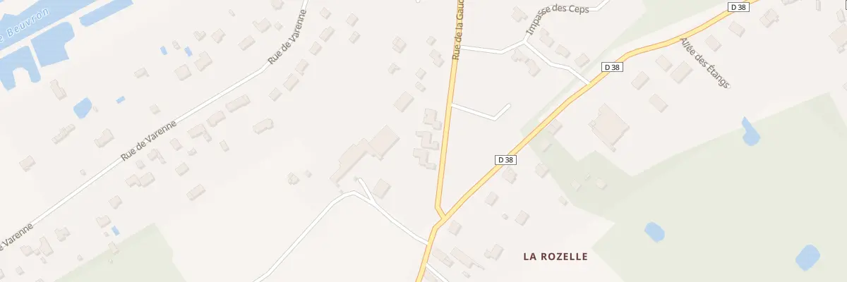Plan du 32D Rue de la Gaudronnière à Cellettes