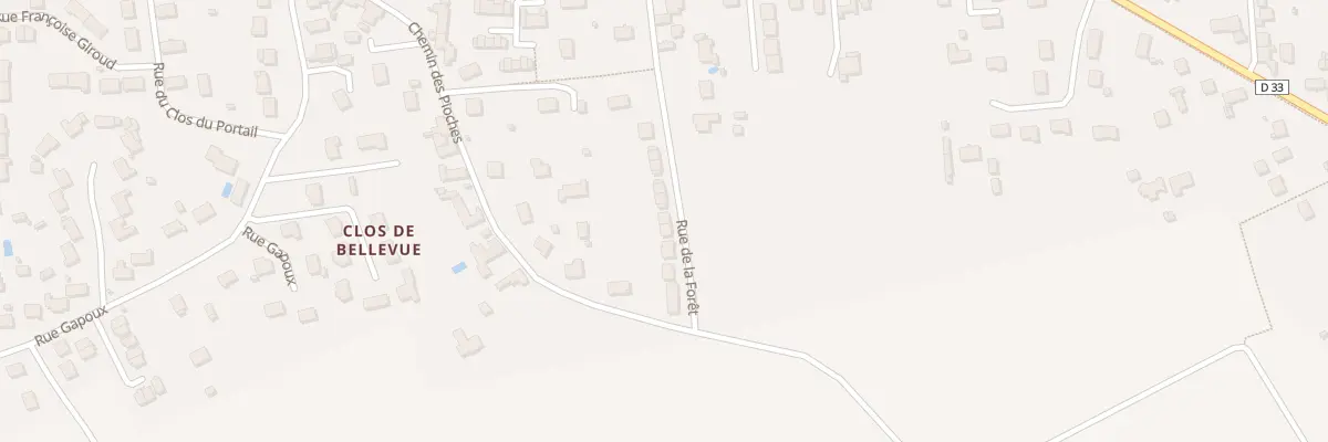 Plan du 12 Rue de la Forêt à Vineuil